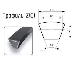 Ремени клиновые профиль Z(0)