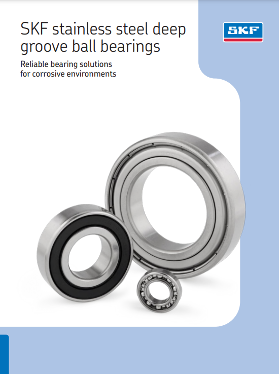 SKF подшипники нержавеющие (АНГЛ)